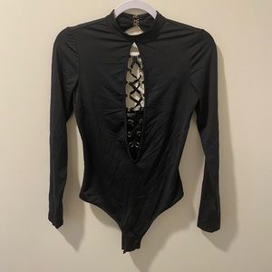 Victoria’s Secret Black Bodysuit